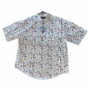 2xl concensus sportswear button up